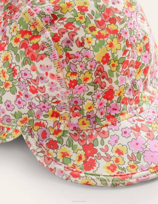 Boden accessoire multi printemps floral filles bonnet de bain imprimé résistant au soleil LB2X3133