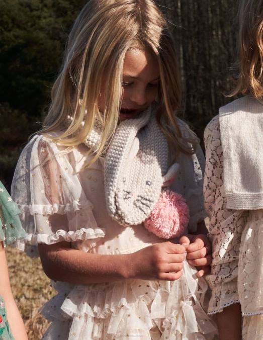 Boden accessoire lapin ivoire filles écharpe de nouveauté LB2X2728