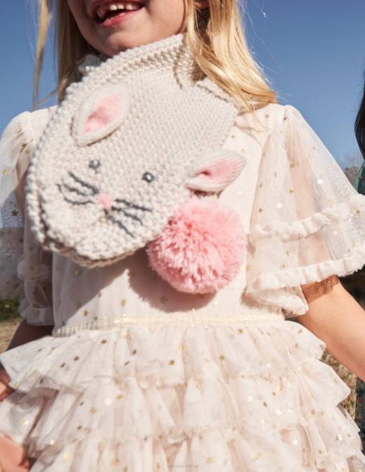 Boden accessoire lapin ivoire filles écharpe de nouveauté LB2X2728