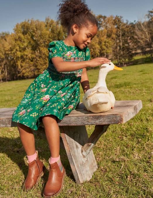 Boden chaussure bronzer filles bottes chelsea LB2X2737