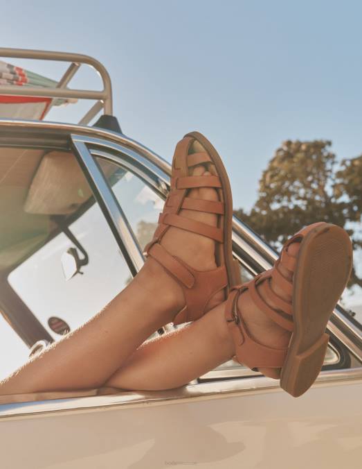 Boden chaussure bronzer filles sandales de pêcheur LB2X2696