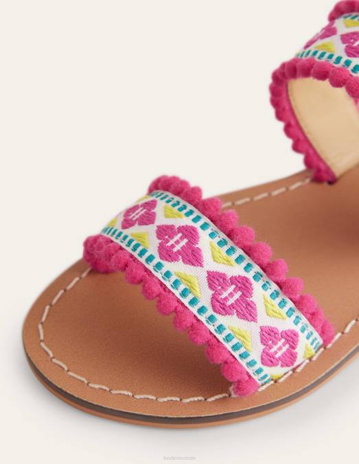 Boden chaussure multi filles sandales brodées LB2X2695