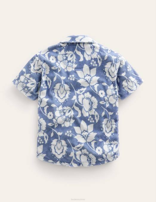 Boden vêtements floral tribord souple filles chemise en éponge LB2X3023