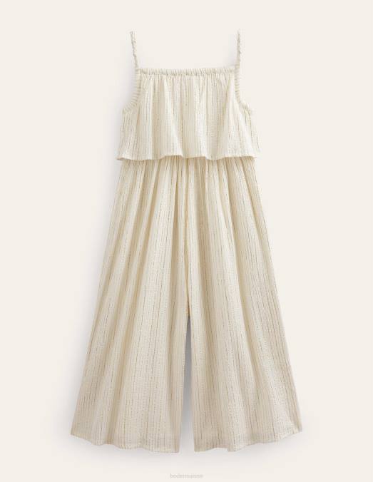 Boden vêtements Ivoire filles combinaison à jambes larges LB2X3272
