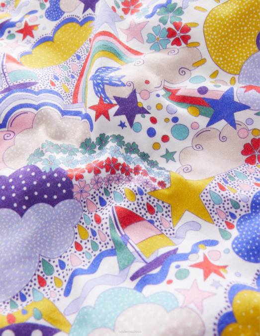 Boden vêtements multi météo filles t-shirt court décontracté LB2X2886