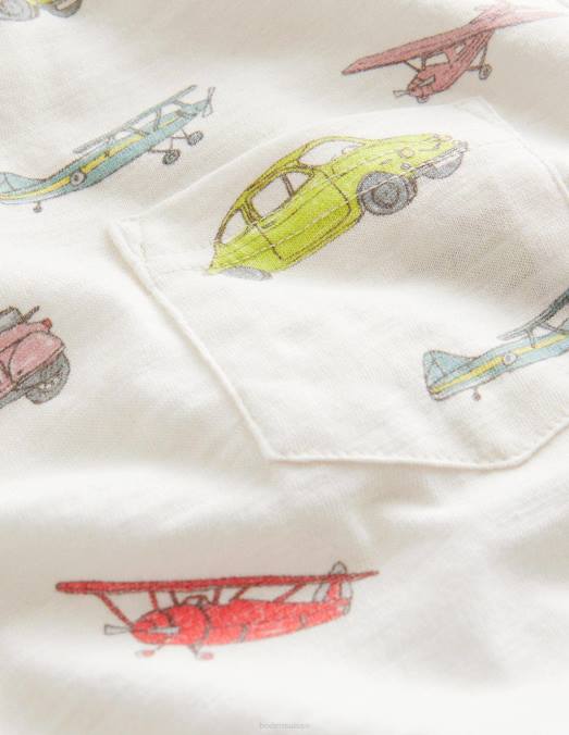 Boden vêtements plusieurs voitures filles t-shirt imprimé LB2X3250