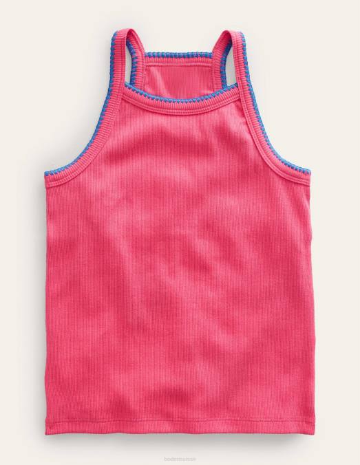 Boden vêtements sucette rose filles gilet découpé LB2X754