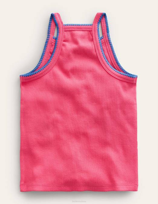 Boden vêtements sucette rose filles gilet découpé LB2X754