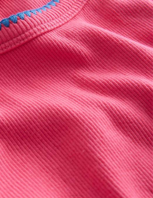 Boden vêtements sucette rose filles gilet découpé LB2X754