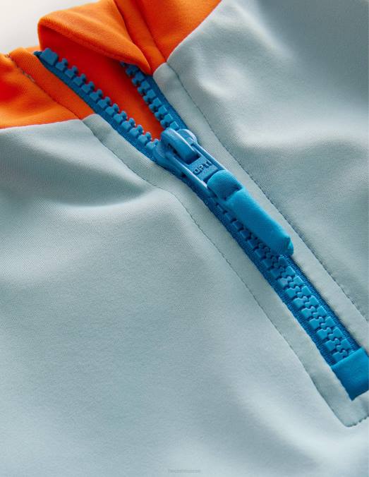 Boden vêtements tourmaline filles gilet anti-éruption à demi-zip LB2X3067