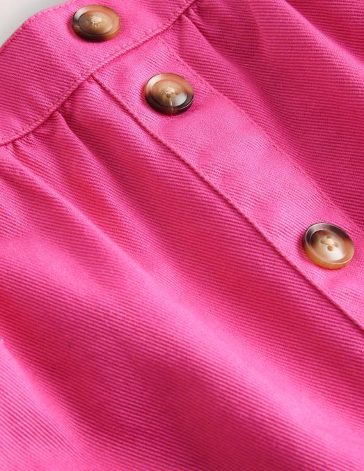 Boden vêtements rose chatouillé filles jupe boutonnée en jean LB2X2644