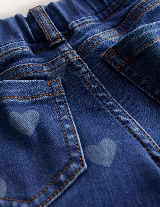 Boden vêtements coeur mi vintage filles legging en jean Adventure Flex LB2X791