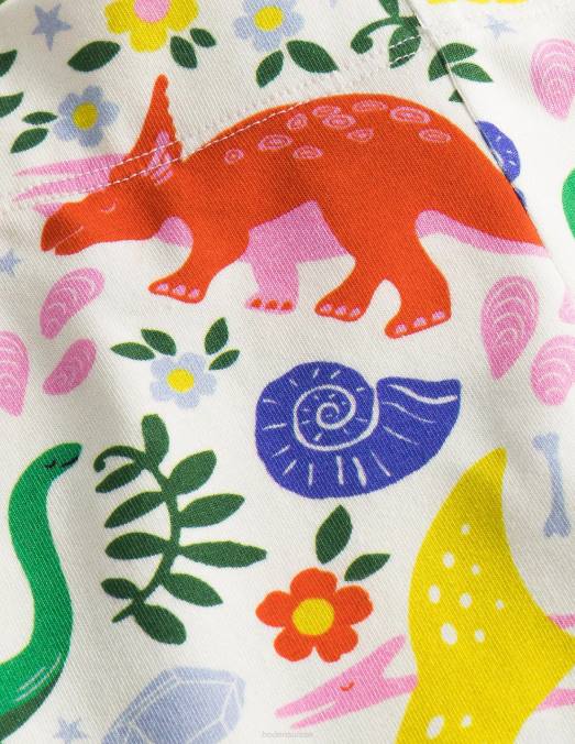 Boden vêtements dinosaures à gousse de vanille filles leggings amusants LB2X3283