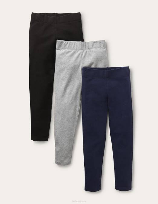Boden vêtements essentiel filles Lot de 3 leggings amusants LB2X794