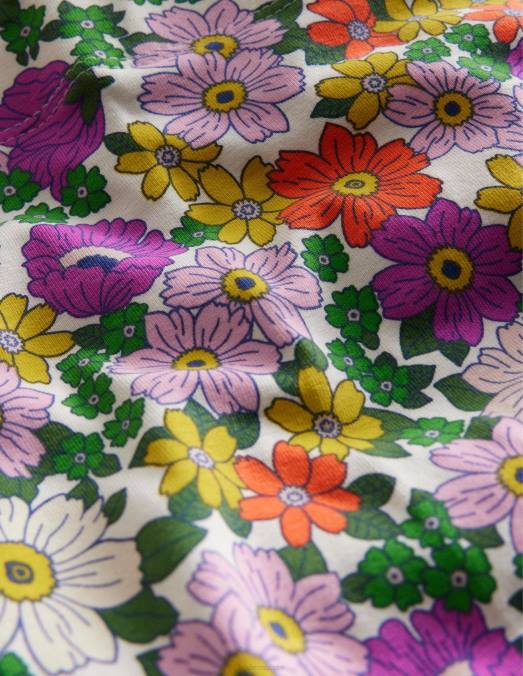 Boden vêtements orchidée rayonnante florale filles leggings courts amusants LB2X3109