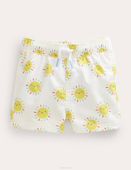 Boden vêtements plusieurs soleils arc-en-ciel filles shorts de bain LB2X3111