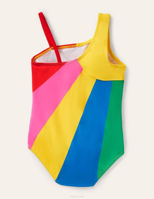 Boden vêtements rayon de soleil multiple filles maillot de bain une épaule LB2X3299