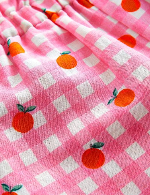 Boden vêtements azalée et oranges vanille filles pantalon large à volants LB2X2640