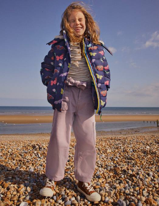 Boden vêtements orchidée séduisante filles pantalon cargo à taille nouée LB2X2688