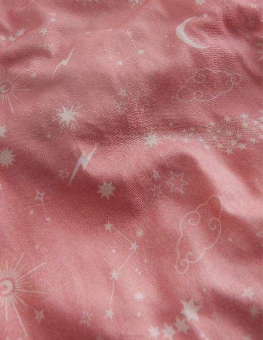 Boden vêtements pêche punch étoiles roses filles sarouel en jersey LB2X2648