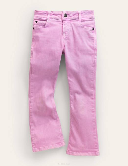 Boden vêtements rose lilas filles jean évasé LB2X3021
