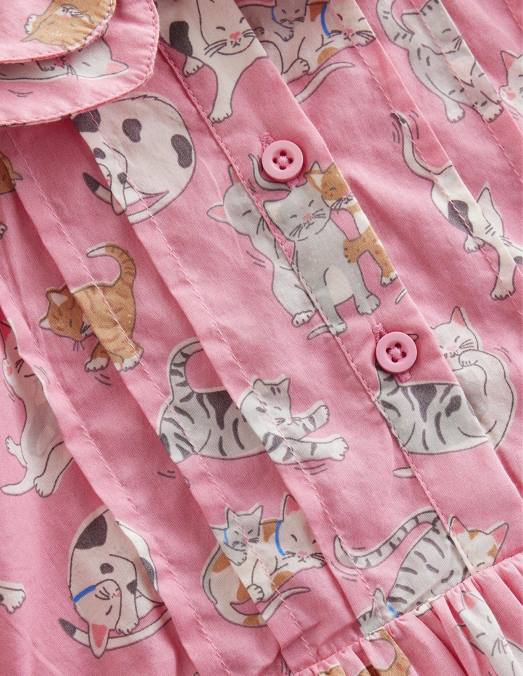 Boden vêtements chats roses en formica filles robe imprimée LB2X2916