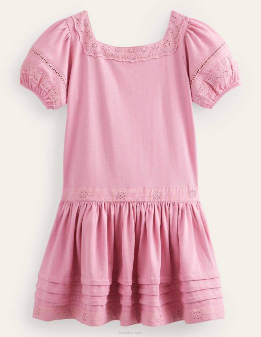Boden vêtements formica rose filles robe taille basse LB2X2978