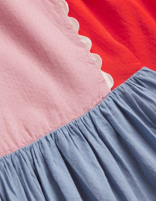 Boden vêtements multi filles robe festonnée à volants LB2X749