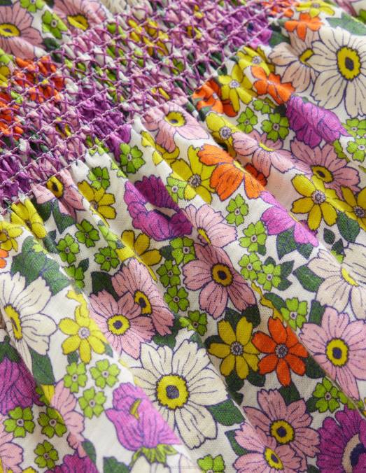 Boden vêtements orchidée ivoire et rayonnante filles robe de vacances imprimée LB2X2814