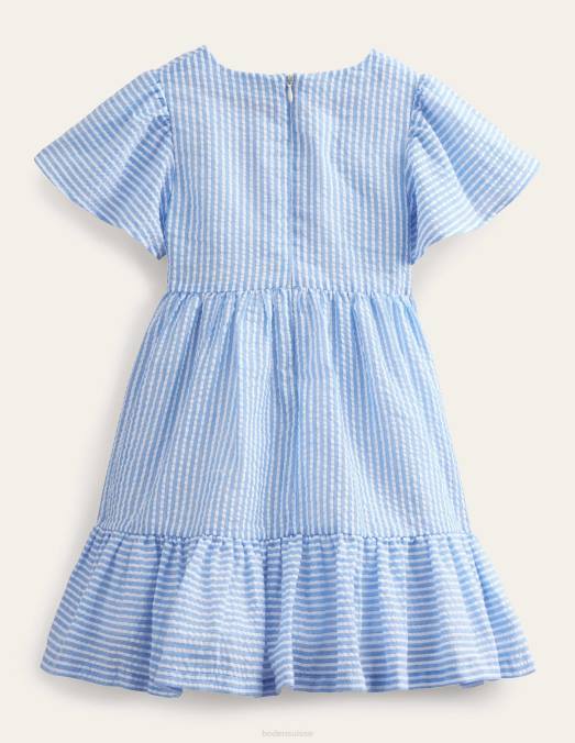 Boden vêtements penzance/ivoire filles robe ajustée et évasée LB2X2793