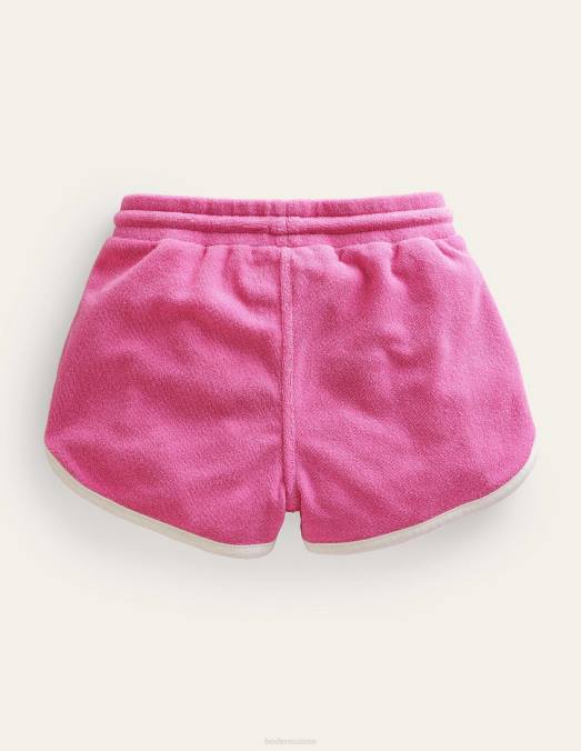 Boden vêtements rose pétale vif filles short en jersey rétro LB2X2762