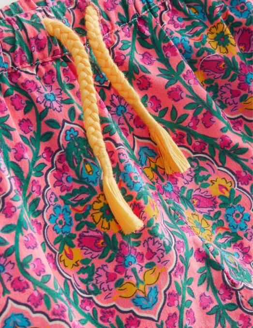 Boden vêtements vigne de gravure sur bois d'azalée filles short à ourlet festonné LB2X782