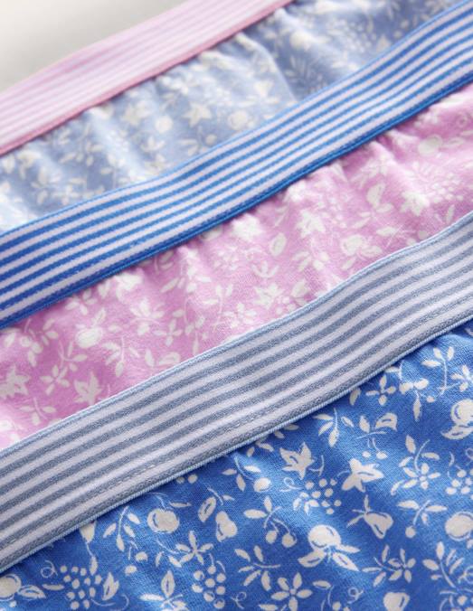 Boden vêtements orchidée florale filles pantalons, paquet de 3 LB2X838