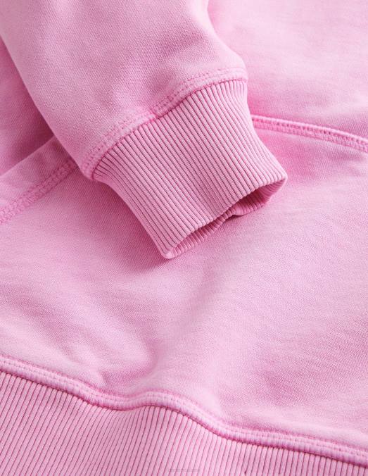 Boden vêtements mousseline lilas filles sweat à capuche teint en pièce LB2X3036