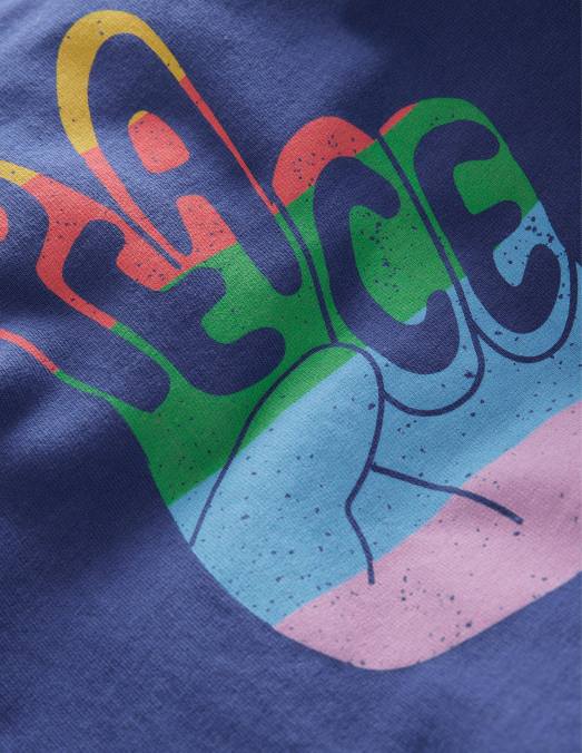 Boden vêtements paix à tribord filles sweat-shirt de la paix LB2X2946