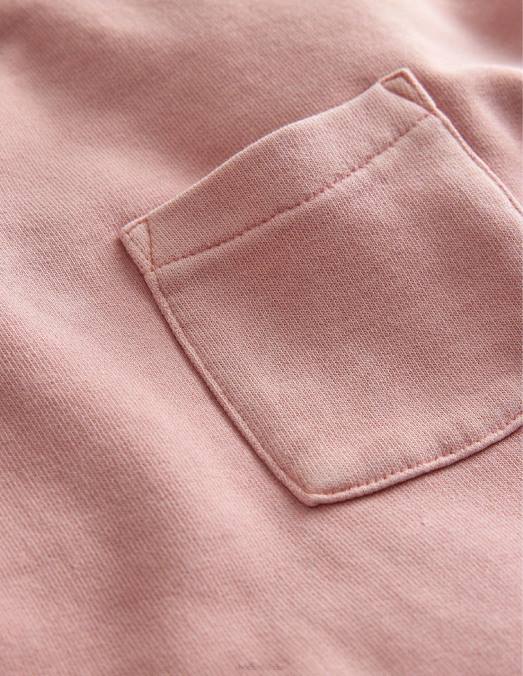 Boden vêtements rose vintage filles sweat-shirt teint en pièce LB2X809