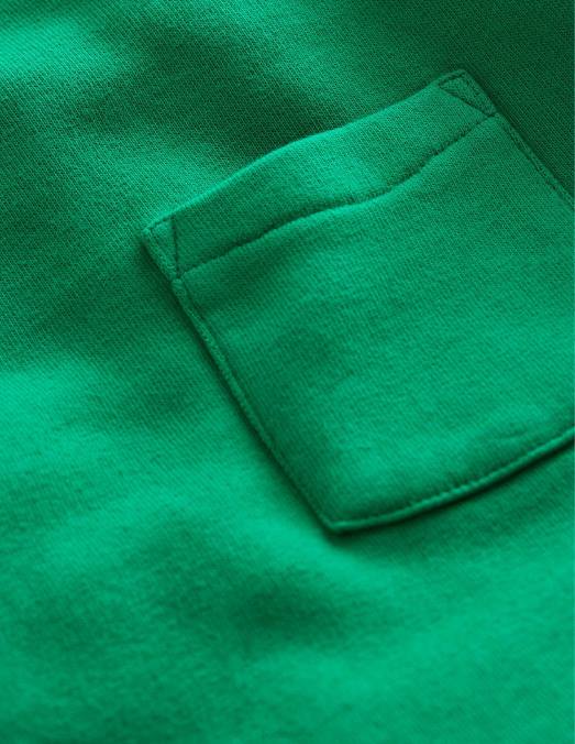 Boden vêtements vert prairie filles sweat-shirt teint en pièce LB2X807
