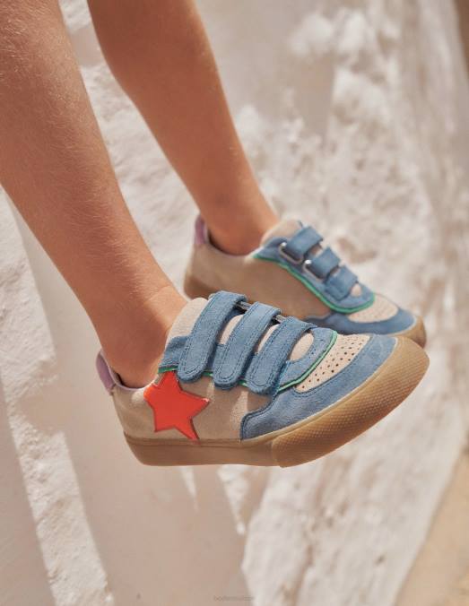 Boden chaussure multi garçons chaussures basses en cuir LB2X916