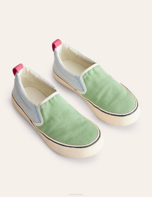 Boden chaussure multi garçons chaussures à enfiler en toile LB2X917