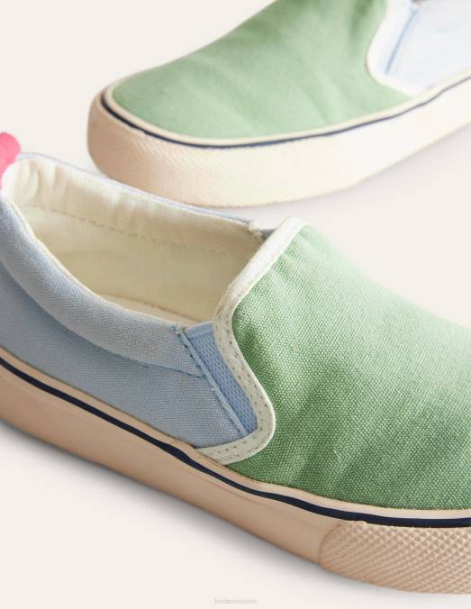 Boden chaussure multi garçons chaussures à enfiler en toile LB2X917