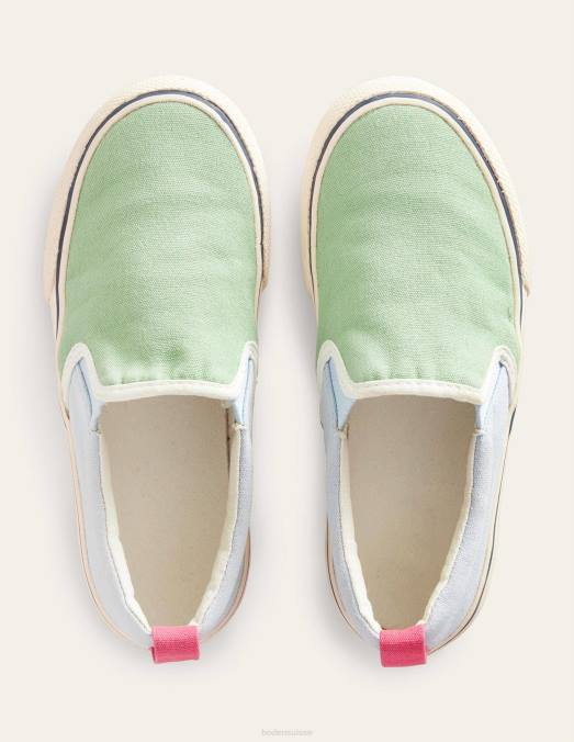 Boden chaussure multi garçons chaussures à enfiler en toile LB2X917