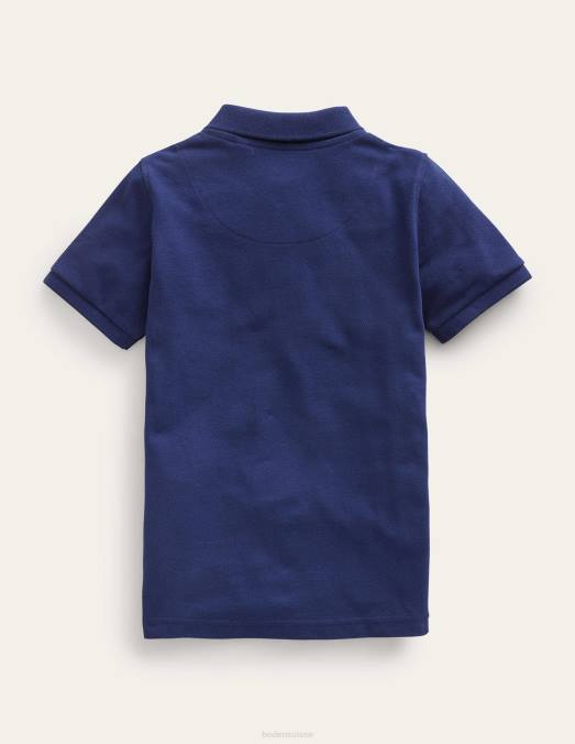 Boden vêtements marine universitaire garçons polo piqué LB2X893