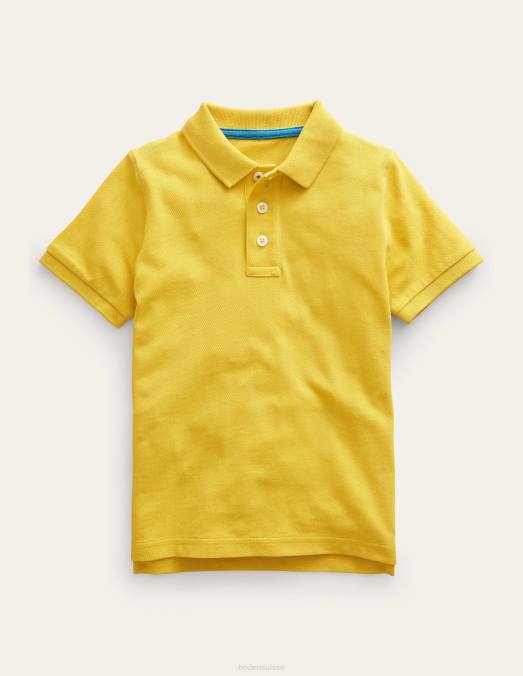 Boden vêtements jaune de maïs garçons polo piqué LB2X869