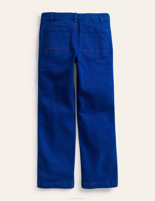 Boden vêtements bleuissement bleu garçons pantalon décontracté à poches LB2X913