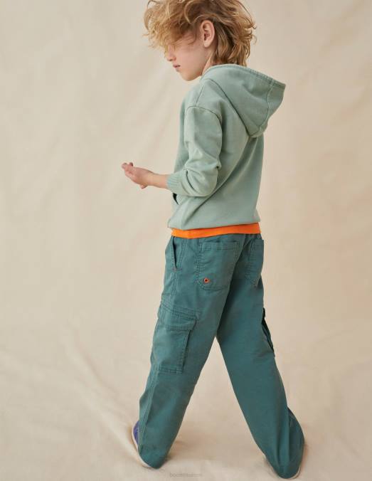 Boden vêtements monstre vert garçons cargos à jambes larges LB2X911