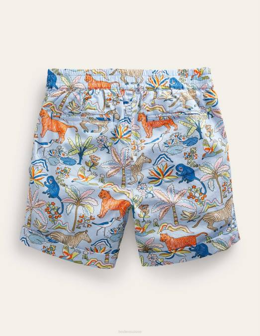 Boden vêtements jardin tropical de surf garçons short retroussé élégant LB2X876
