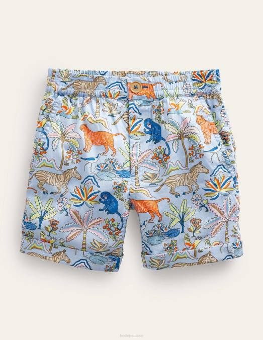 Boden vêtements jardin tropical de surf garçons short retroussé élégant LB2X876