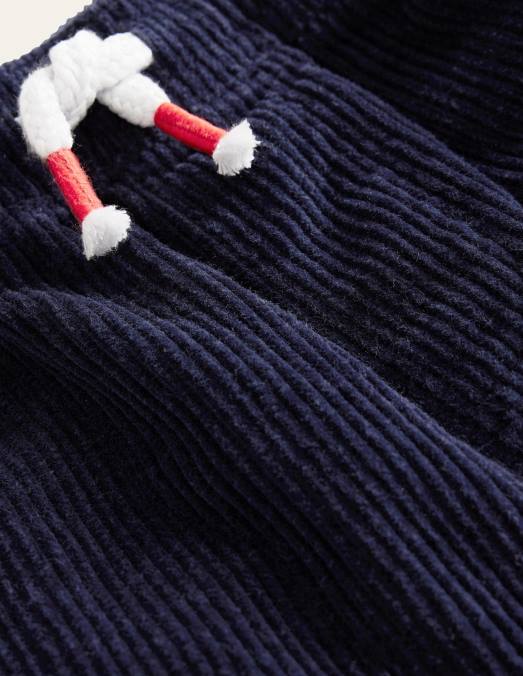 Boden vêtements marine universitaire garçons short rétro en velours côtelé LB2X884