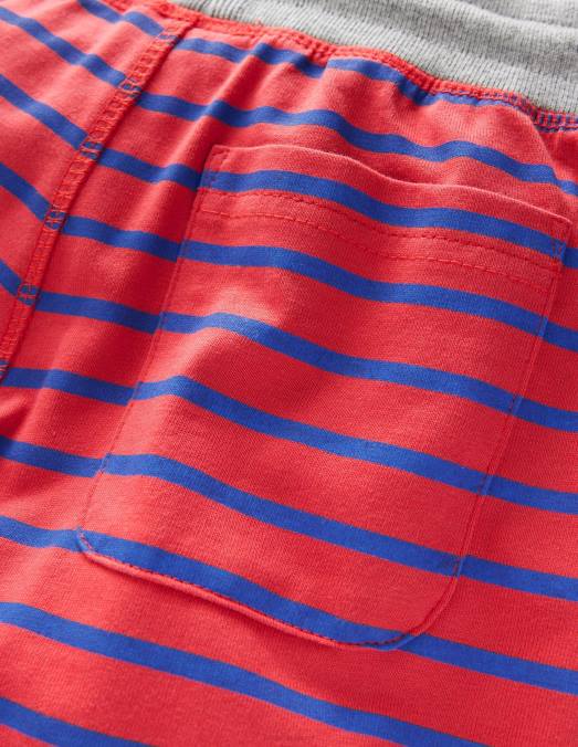 Boden vêtements rouge confiture/bleu cabana garçons sacs en jersey LB2X781