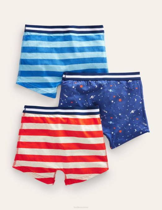 Boden vêtements multi garçons lot de 3 boxers LB2X921